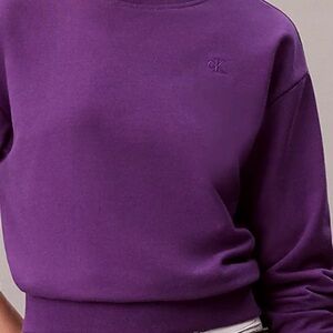 Calvin Klein Rich Purple Crewneck